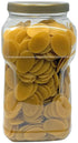 64oz (4lbs) (14-Spice 1.75oz (50g) Rani Pani Puri Coins (Uncooked, Microwaveable Wheat Semolina Coins) w/Pani Puri