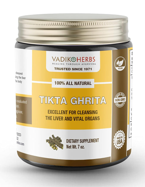 Tikta Ghrita Bitter Ghee (Herbal medicated ghee) ~ Premium potency herb in