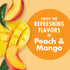V8 8 oz (12 Pack) Energy Peach Mango Energy Drink, fl Can