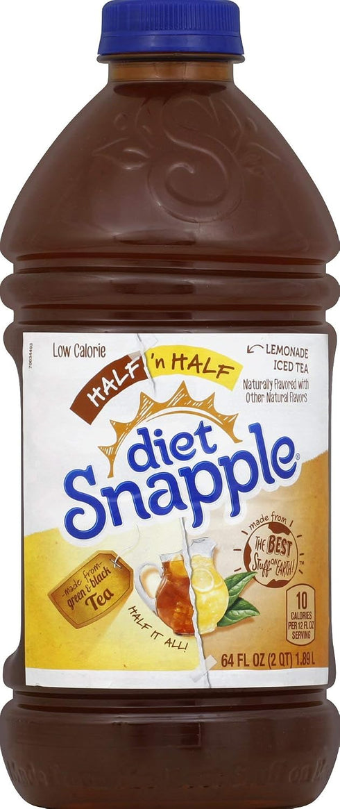 Diet Snapple Half 'n Half, 64 fl oz bottle