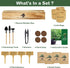 LUOJIBIE Bonsai Tree Kit, Complete Bonzai Tree Starter Kits, for Mom, Unique Christmas Birthday Gardening Gifts
