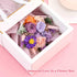 Jtoder Forever Flowers for Delivery, Preserved Flower Bouquets, Long Lasting Purple Roses, Gifts Bouquet for Mother