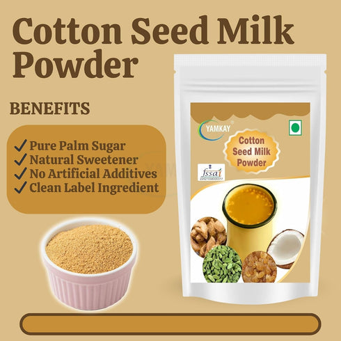 (300 Yamkay Cotton Seed Milk Powder | Kapas Beej Doodh Powder | Paruthi Paal | Parutthi Vidhai Paal Podi | Panta