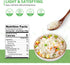 8 Packs, 9.5 oz 76 Soeos Konjac Rice, Each Bag, Low Carb, Low Calorie Shirataki Rice, Gluten Free, Sugar Free, Vegan