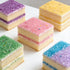6 Sentovac Cell Pastel Sanding Sugar Sprinkles Edible for Cake Decorating Fancy Sprinkles Cake Topper Cupcake Cookie