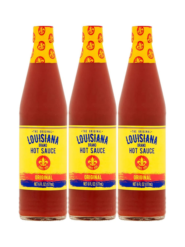"LOUISIANA" Brand Louisiana Brand Hot Sauce, The Original Perfect Hot Sauce (6 Ounce (Pack