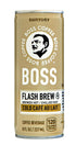BOSS Coffee by Suntory - Japanese Flash Brew Coffee with Milk, 8oz