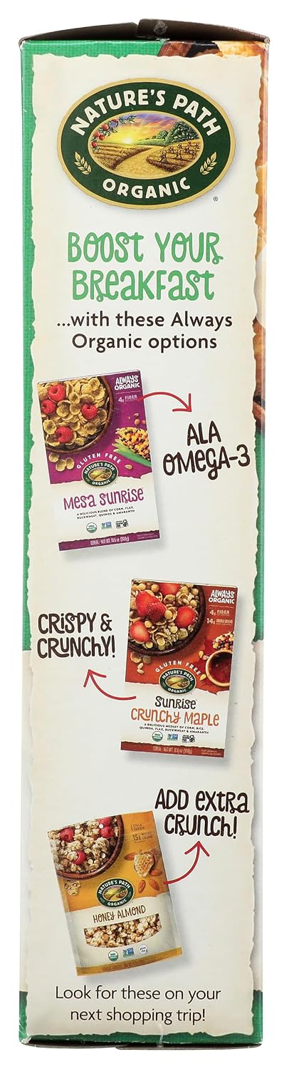 10.6OZ NATURES PATH CEREAL FLK CORN BOX ORG