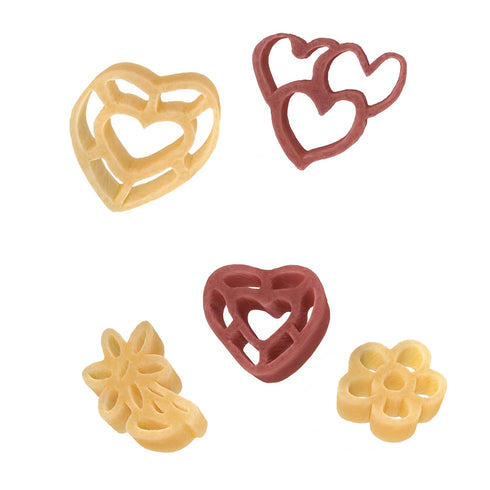 4 Pack: 2 2 Heart Pasta & Love Pasta