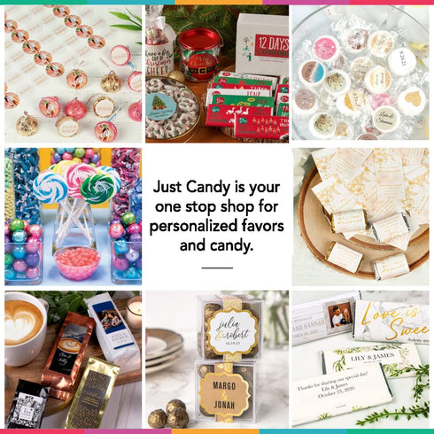 12 (12 Pack) Pcs Christmas Hot Chocolate Spoons Gourmet Milk Chocolate Favors with Mini Marshmallows - Merry Christmas