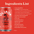 12 oz OLIPOP Prebiotic Soda Pop, Cherry Cola, Prebiotics, Botanicals, Plant Fiber, fl can