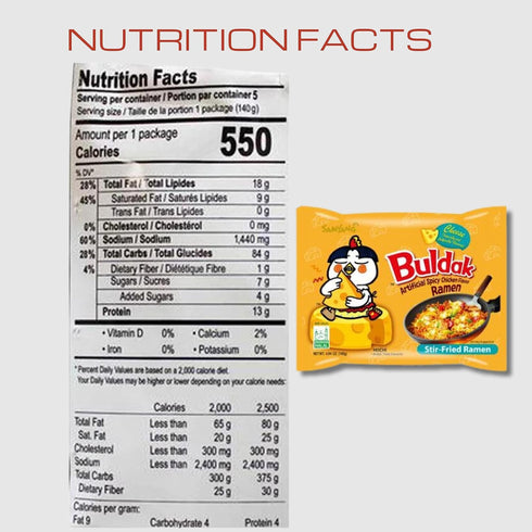 Samyang Packaged Noodles,4.94 oz,Cheese,5 Pack Buldak Hot Chicken Spicy Ramen Korea Instant