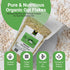 2Lbs Pacific Organic Petfood Organic Feed Oat Flakes - Oat Flakes for Optimal Pet Nutrition - Rich in Fiber & Minerals