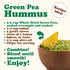 4 Food to Live Whole Dried Green Peas, Pounds Green Vatana, Sproutable, Vegan, Kosher, Bulk. Pre-Soak Needed. Rich