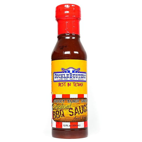 (3 Pack Set) SuckleBusters Texas BBQ Gift Box - Award-Winning Assorted Sauce, Texas Heat Pepper Sauce, and SPG