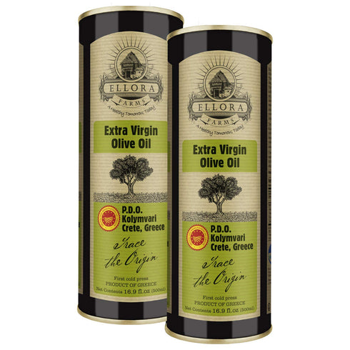 Ellora Farms, Extra Virgin Olive Oil, Single Estate PDO Crete, Greece, Traceable