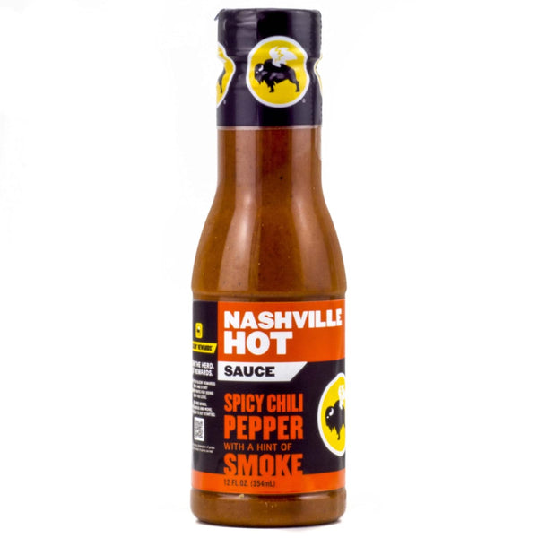 Buffalo Wild Wings Nashville Hot Sauce, 12 Fl Oz, Spicy Chili Pepper with a Hint of Smoke