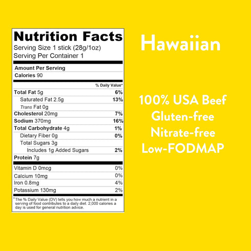 Pack 100% 1 (6 Pack) Good Fod Foods Meat Stick Variety Low FODMAP Snacks for a Healthy Gut, Gluten-Free Beef Sticks