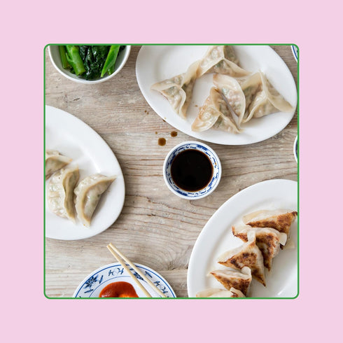 Frozen 7 OZ Frozen Mimi Cheng's Heritage Pork Dumplings Premium Berkshire Pork with Garlicky Chinese Chives, Dinner