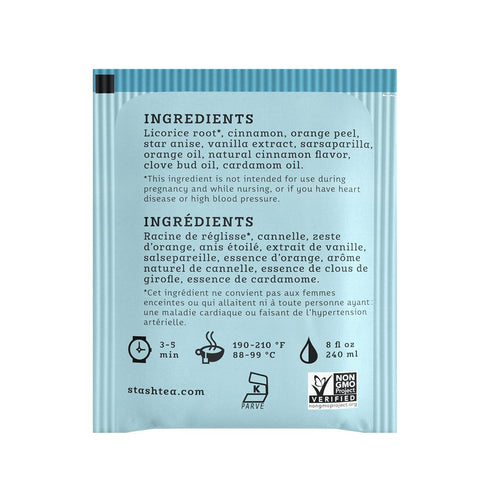 Stash Tea Licorice Spice Herbal Tea, 100 Tea Bags Box