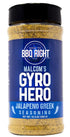Malcolms Seasonings Gyro Hero Jalapeno Greek Spice Blend Mix, Seasoning Powder, 13.5