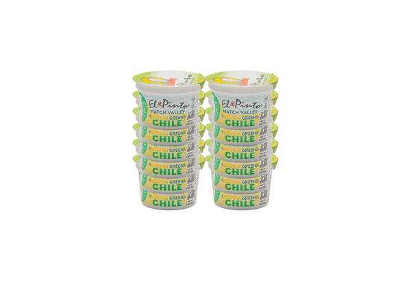 El Pinto Chopped Green Chile Medium 4 Ounce (Pack of 12)