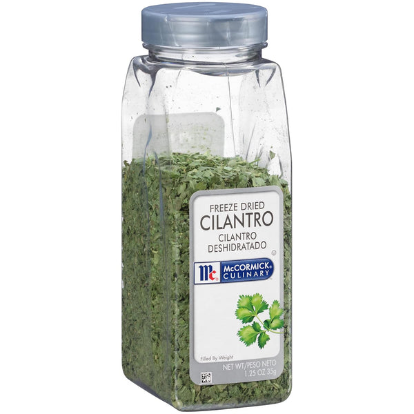 McCormick Culinary Freeze Dried Cilantro, 1.25 oz - One 1.25 Ounce Container