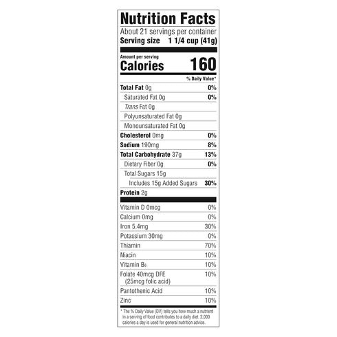 30 oz Malt-O-Meal Frosted Flakes Breakfast Cereal, Family Size, Resealable Bulk Bag