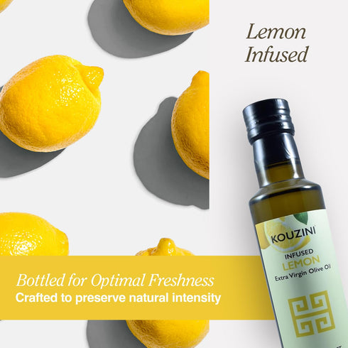 Kouzini Lemon White Balsamic Fruit Vinegar