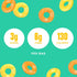 1.8 Smart Sweets, Peach Rings, Ounce