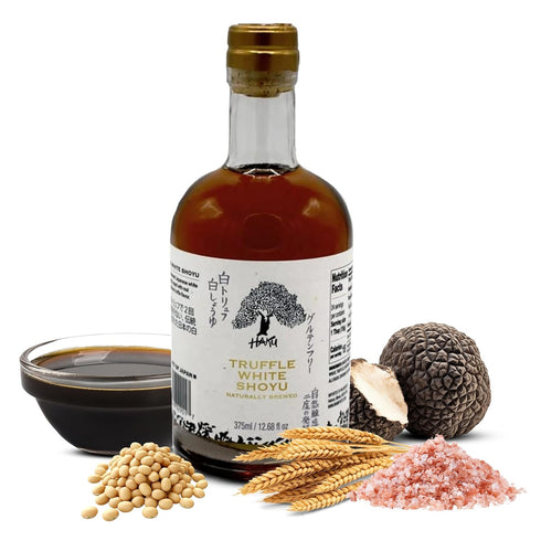 HAKU Truffle White Shoyu Naturally Brewed Aged 2 Years, 12.68 Oz (375 ml)