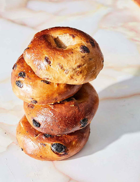 RawJoy (Pack 12) Fresh New York Cinnamon Raisin Bagel by | Delicious Fresh Cinnamon Raisin Bagels