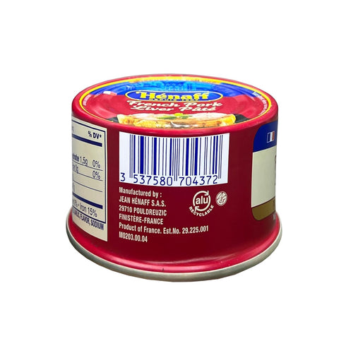 Hnaff 4.5 oz (130 Pack 3 Henaff French Pork Liver Pate | Pate de Foie, gr) each |