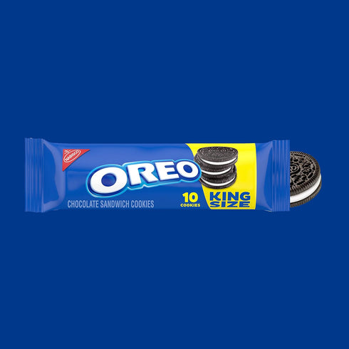 20 Packs (2 10 Pack) OREO Chocolate Sandwich Cookies, King Size, Snack Boxes, Cookies Per