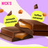 Sugar,110 3.5 15-Pack (28g NICKS Soft Toffee Chocolate Candy Bar with Caramel Sauce Without Added Calories, Net Carbs