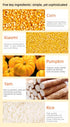 500g Yam Pumpkin Millet Powder, Jar, Natural Grain Breakfast Drink, Instant Rice Paste, Easy to Brew, Smooth & Sweet