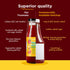 75% 21 Oz (Pack 2) Healthy Tomato Ketchup made from Fresh Tomatoes | No Refined Sugar, No Preservatives, No Added
