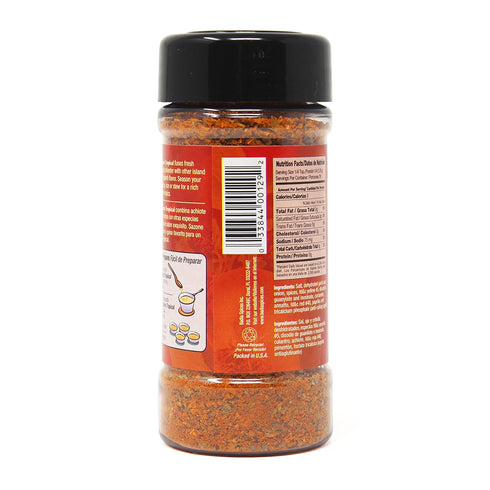 Badia Sazón Tropical with Annatto & Coriander, 3.5 oz (Pack of 8)