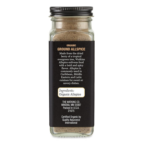 Watkins Organic Ground Allspice, 2.5 oz., 1-Pack