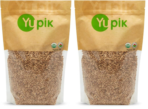 Yupik Organic Whole Oat Groats,2.2 lb (35.2 oz), Non-GMO, Vegan, Kosher, Raw,