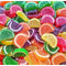 TwistedTreatz Fruit Slices Candy Juicy, Soft, Sugar-Coated Jelly Made in USA Vegan,