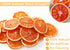 Slices,4.5Oz/128g,Dehydrated Premium Dried Blood Orange Blood Orange for Cocktails,NO Addtives & No Sugar Added.