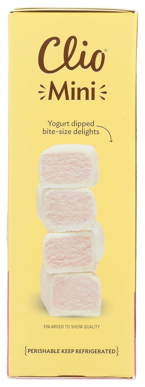 8ct, 5.64 OZ CLIO Strawberry Banana Yogurt Covered Mini Greek Yogurt Bar
