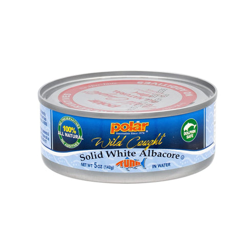 MW Polar Tuna, All Natural Solid White Albacore in Water, 5 oz