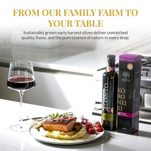 The Olive Trading Co. 2025, 643 2025 500ml (16.9 2 Pack) Alonso, Coratina Extra Virgin Olive Oil, Chile, Gold NYIOOC