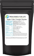 Prescribed For Life Apple Cider Vinegar Powder, Organic ACV, Spray Dried, Gluten