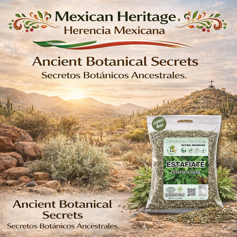 (4 oz) 100% Estafiate Herbal Tea Natural Mexican Mugwort (Artemisia ludoviciana) Traditional Vitality & Digestive