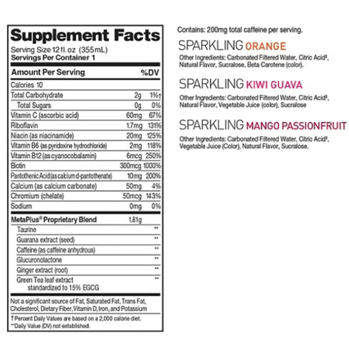 BETRULIGHT Pack (12 oz., 6 Celsius Essential Energy Sparkling Variety fl. pk.)