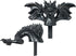 Decopac Dragon Creations Cake Topper - Cake Decorations, Gray