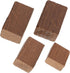 5pcs Healifty Red Wine Brewing Wood Chips Blocks for Home Fermentation Flavor Random Shape for Wine Making Supplies